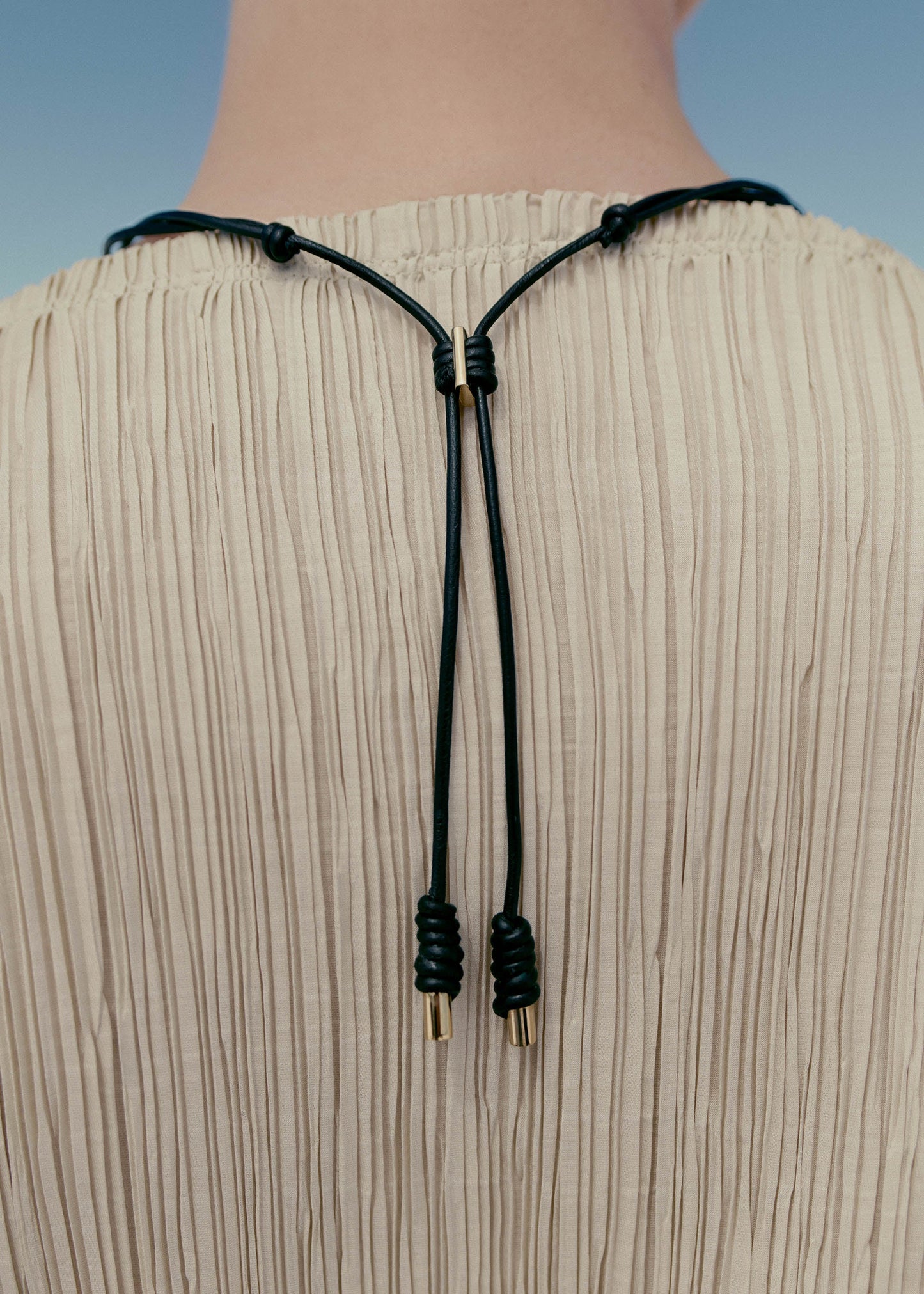 Téré Necklace - Black Marble