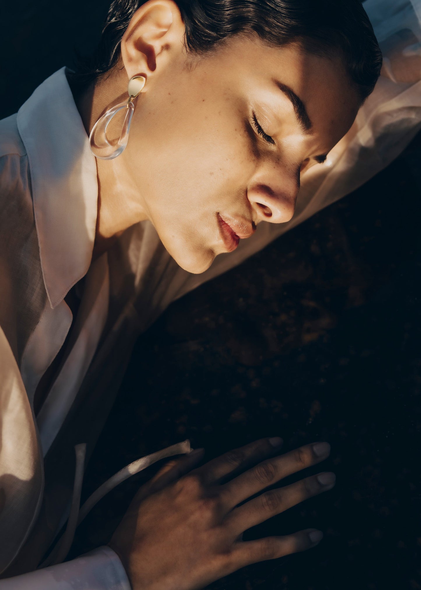 Naé Drop Earrings - Glass