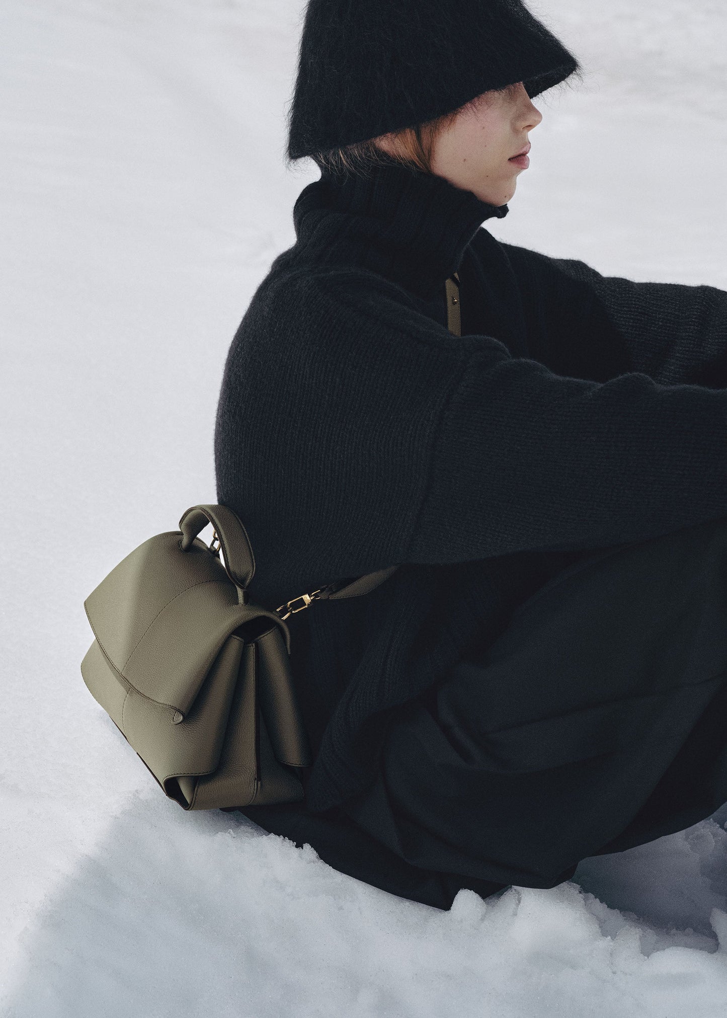 Mokki - Textured Smoky Green