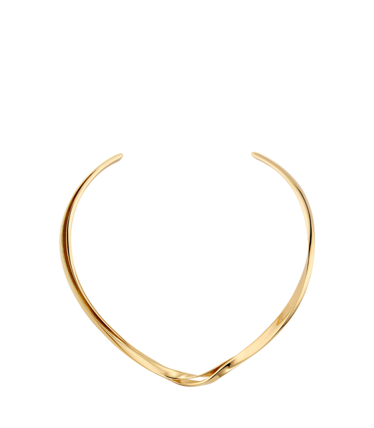 Éole Necklace - 24 carat gold-gilded