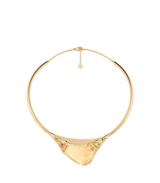 Eroz Necklace - 24 carat gold gilded