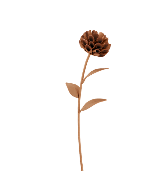 Dalium Flower - Textured Duo Tan