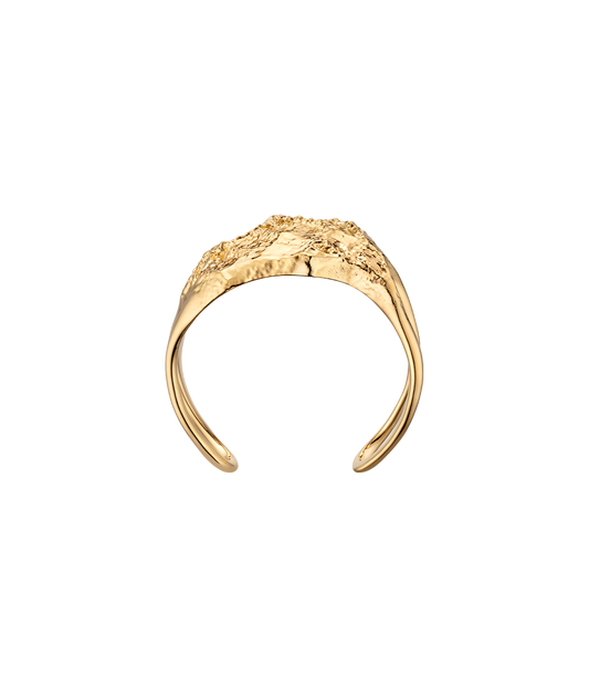 Eroz Cuff - 24 carat gold gilded