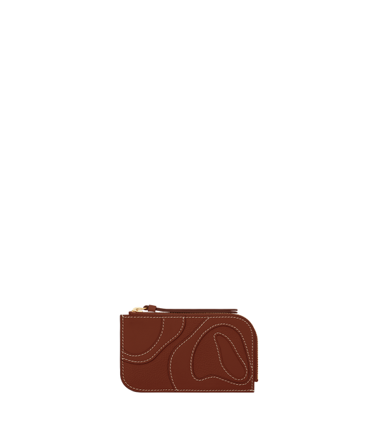 Atla Card Holder - Duo Cognac