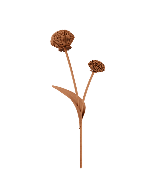 Tul Flower - Textured Duo Tan